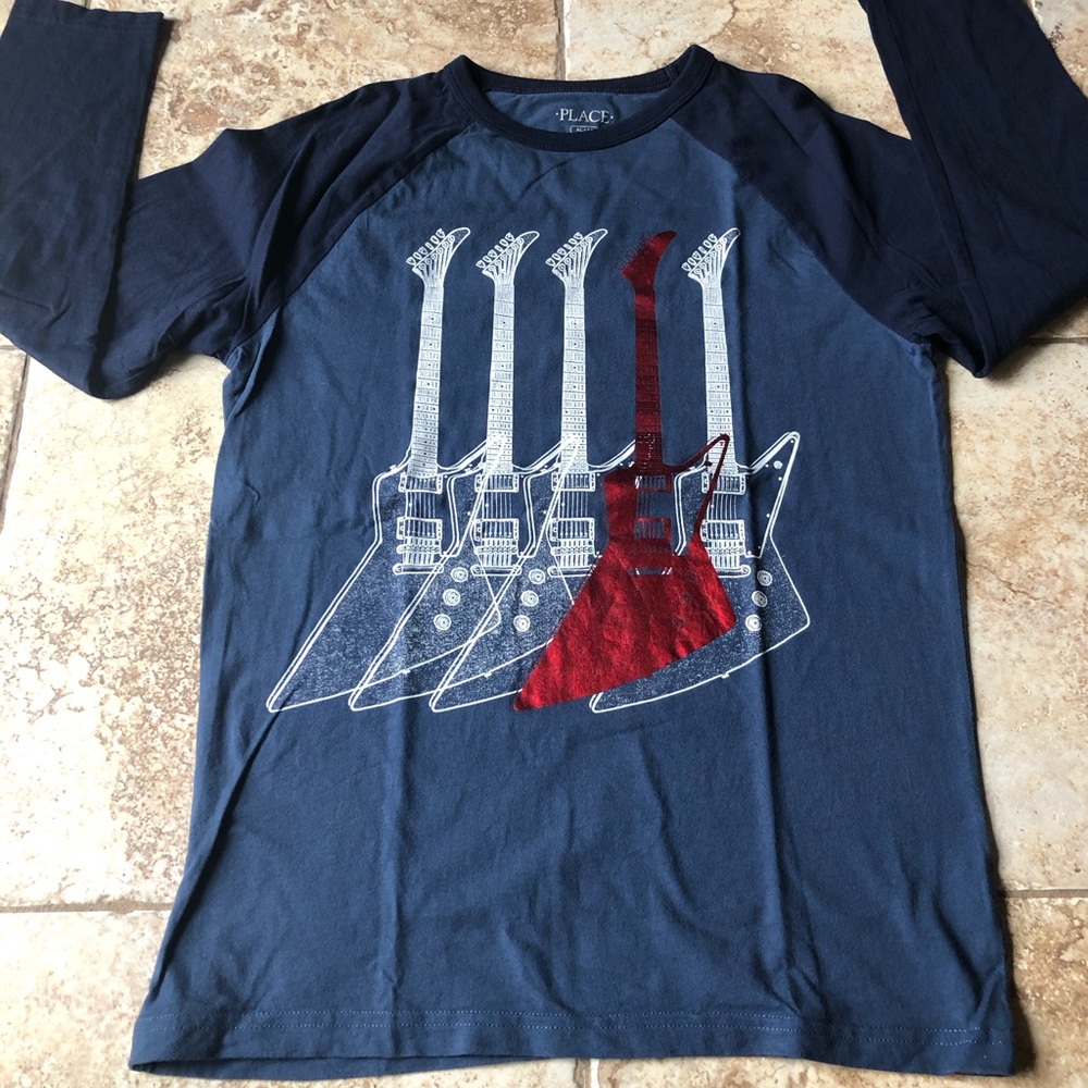 Boys XL L/S Tshirt Music